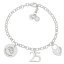Pulsera de plata personalizada,  MI HISTORIA ANIVERSARIO